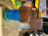 Vtg Smokey the Bear Piggy Coin Bank 70's plastic 14" Collectible Toy Decor Adver