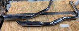 66-69 Slash Cut Exhaust Pipes Harley FLH Generator Flat Side Shovelhead Cycle Sh