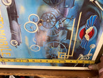 1886-1986 100 Years Automobile Signed Poster 200/1000 J van Wyk ARtist Tbird GTO