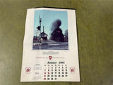 Vintage 1990 Pennsylvania Railroad Company Photographed Calendar