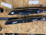 66-69 Slash Cut Exhaust Pipes Harley FLH Generator Flat Side Shovelhead Cycle Sh