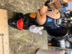 Vtg Mickey Mouse Rotating Arm Coin Bank Walt Disney Productions 50's Toy Collect