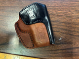 Express Line Kimber IWB Brown & Black Leather Holster Concealable For 1911 LH