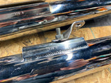 66-69 Slash Cut Exhaust Pipes Harley FLH Generator Flat Side Shovelhead Cycle Sh