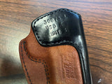 Express Line Kimber IWB Brown & Black Leather Holster Concealable For 1911 LH
