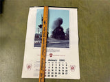 Vintage 1990 Pennsylvania Railroad Company Photographed Calendar