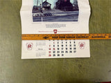 Vintage 1990 Pennsylvania Railroad Company Photographed Calendar