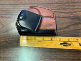 Express Line Kimber IWB Brown & Black Leather Holster Concealable For 1911 LH