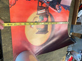 Vtg 1972 Hoggs Hummer Salt Flats BSA Racing Poster Peterson Motorcycle Orig prin