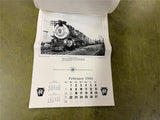 Vintage 1993 Pennsylvania Railroad Company Photographed Calendar
