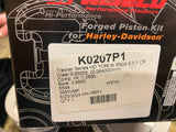 Tracker Series Piston Kit 3.885 88 CI Bored to 95 CI 10 Harley Twin Cam FLH FXST