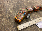 Vtg Yonezawa HAPPY CROCODILE Original windup tin toy Japan 50's Rare!