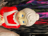 Vtg Blow Mold 40" Mrs Claus Don Featherstone Christmas Display Decor 31"