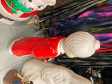 Vtg Blow Mold 40" Mrs Claus Don Featherstone Christmas Display Decor 31"