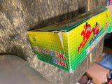 Vtg Wind up toy  Mini Helicopter Korea KIDS Toy Orig Box! Aero Mount Works!