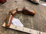 Vtg Yonezawa HAPPY CROCODILE Original windup tin toy Japan 50's Rare!