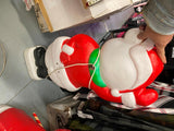 Vtg Blow Mold Santa Bear Don Featherstone Christmas Display Yard Decor 33"