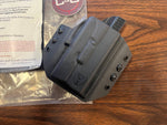 C&G Holsters Tactical Black Carbon Fiber Shooting Holster For Glock 19/23 OWB R