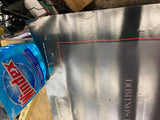 Vtg Poster dominos classic cars museum Opening Event 1988 1940 Lincoln Con Auto