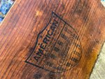Vtg Wood Crate Box High Explosives Dynamite Box American Cyanamid Chemical Corp!