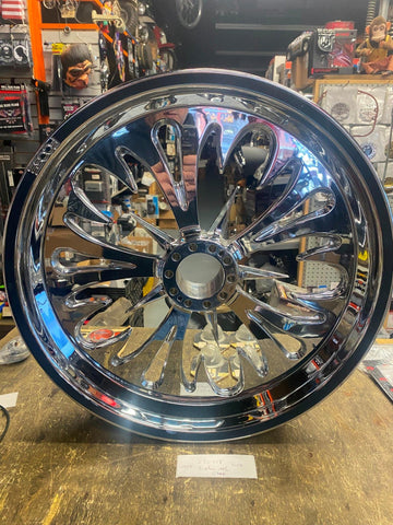 Chrome Mag Wheel 3.5x18 Custom Chopper Harley Ironhors Foose Softail Touring FLH