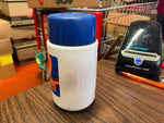 VTG HOT WHEELS 1997 THERMOS HOTTEST ON THE TRACK BLUE LID MATTEL