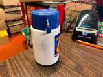 VTG HOT WHEELS 1997 THERMOS HOTTEST ON THE TRACK BLUE LID MATTEL