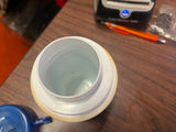 Vintage 1989 Teenage Mutant Ninja Turtles Blue Lid Lunchbox Thermos