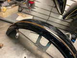 OEM Factory Paint Front Fender Shovelhead FX Low Rider Superglide FXR Black gold