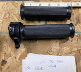 Vtg OgK Grips Throttle 7/8 Mini Bike Dirt bike CB KZ Kawasaki Honda Suzuki Bulta