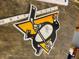 Pittsburgh Penguins jersey crest autograph Book 2001 Hockey Vtg Collectible Patc