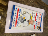 Pittsburgh Penguins jersey crest autograph Book 2001 Hockey Vtg Collectible Patc