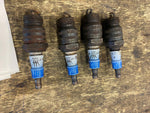 Vtg 1920's Blue Crown Spark Plugs E9 Set of 8 Lot Auto Indy Car Performance