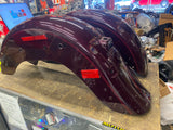 Rear Fender Harley Black Cherry Heritage softail Nostalgia 2005 Burgandy FLST