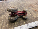 Vtg Arcade Hubley Kilgore Cast Iron Toy Tractor 1930's Orig Antique Fordson Rubb