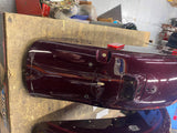 Rear Fender Harley Black Cherry Heritage softail Nostalgia 2005 Burgandy FLST