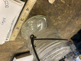 Vtg Half Pint Atlas E Z Seal Jar Wire Bail Regular Mouth Glass Lid Canning