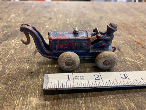 Vtg Arcade Hubley Kilgor Cast Iron Toy Tractor 1930's Orig Antique Bulldozer Der