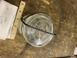 Vtg Half Pint Atlas E Z Seal Jar Wire Bail Regular Mouth Glass Lid Canning