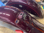 Rear Fender Harley Black Cherry Heritage softail Nostalgia 2005 Burgandy FLST