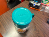 Vintage Aladdin The Lion King Walt Disney Lunchbox Thermos Green lid