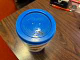 Vintage Aladdin The Lion King Walt Disney Lunchbox Thermos Blue lid