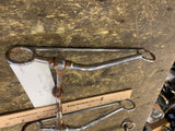 Vtg Horse Bit Western Cowboy Carriage  Riding Metal Mouth Curb Tack #2