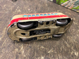 Vtg Technofix 252 Mountain Express Windup Litho tin Toy US Germany Train railroa