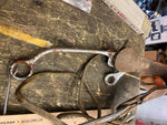 Vtg Horse Bit Western Cowboy Carriage  Riding Metal Mouth Curb Tack Bridle #3