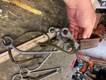 Vtg Horse Bit Western Cowboy Carriage  Riding Metal Mouth Curb Tack Bridle #3