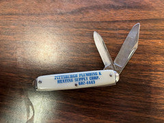 VTG 1980s Pittsburgh Plumbing & Heating Supply Corps. Pocket Knife