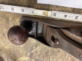 STANLEY Bailey No 3 SMOOTH SOLE Wood Hand PLANE Vtg Carpenter