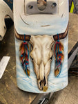 Rear Fender Harley Fatboy FLSTF 1986-1999 OEM Custom Paint no Trim