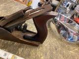 STANLEY Bailey No 3 SMOOTH SOLE Wood Hand PLANE Vtg Carpenter